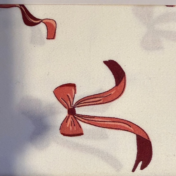 Red Bow sheet set - Picture 3 of 3